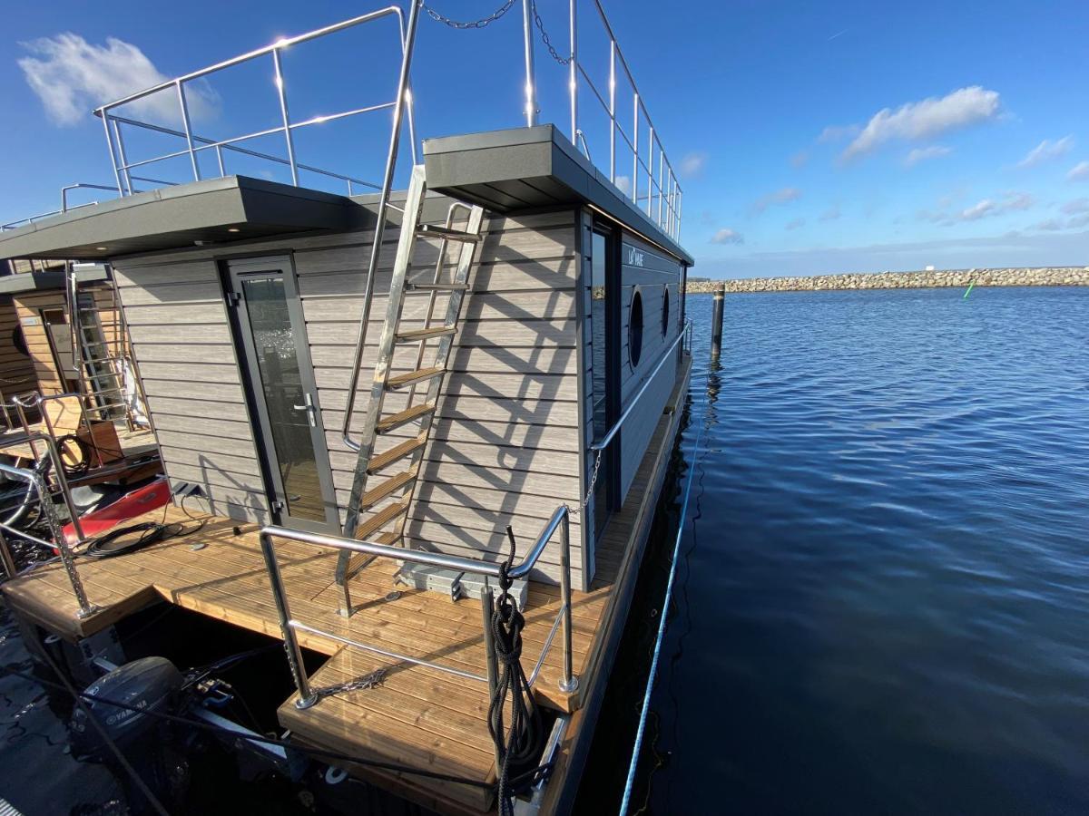 Hausboot Fjord Baltica Mit Dachterrasse In Barth Hotel ภายนอก รูปภาพ