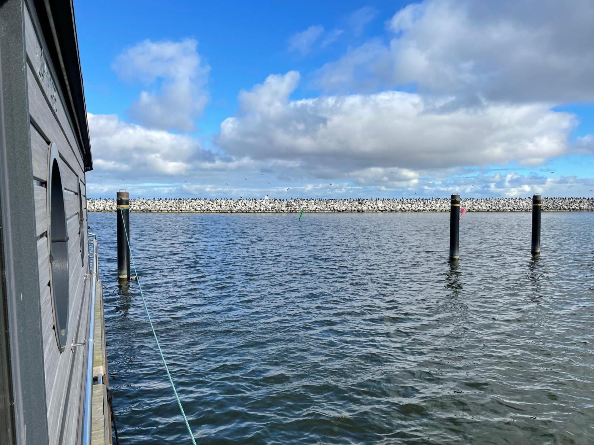 Hausboot Fjord Baltica Mit Dachterrasse In Barth Hotel ภายนอก รูปภาพ